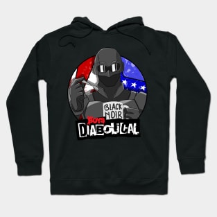 black noir the boys diabolical Hoodie